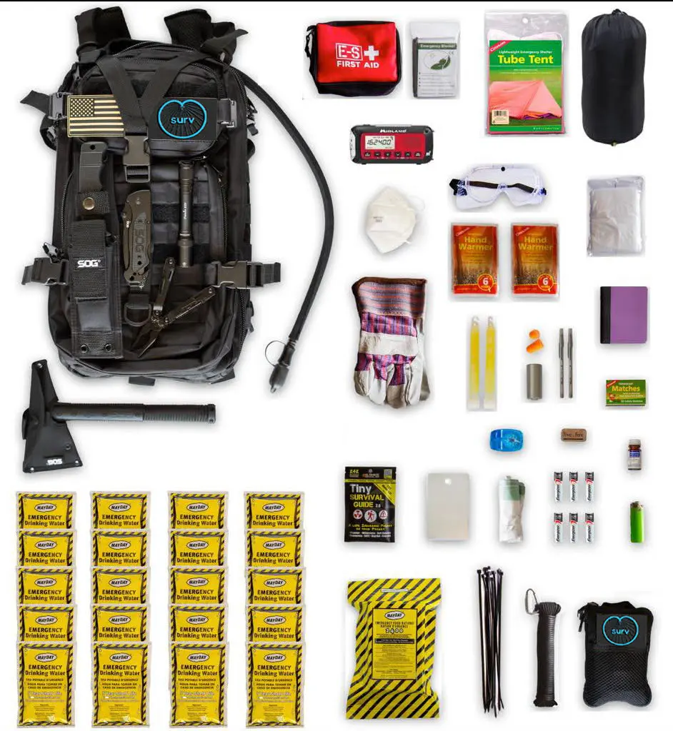 3 Day Survival Bag: Special Operations Edition