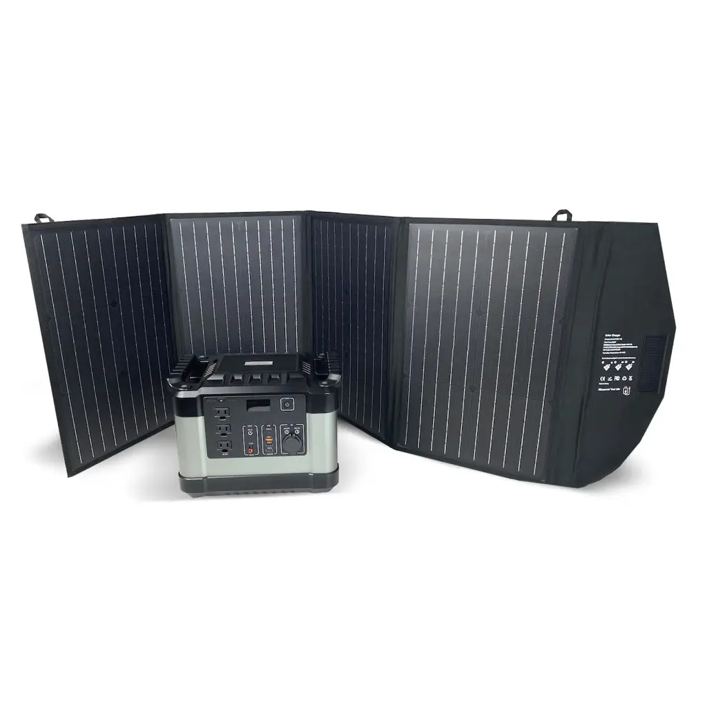 Generator & Solar Panel Bundle